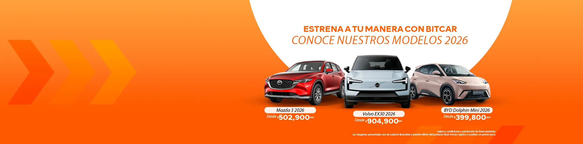 Promoción BitCar — Leasing y crédito automotriz